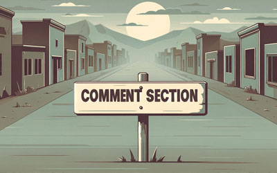 Empty comment section on your WordPress blog