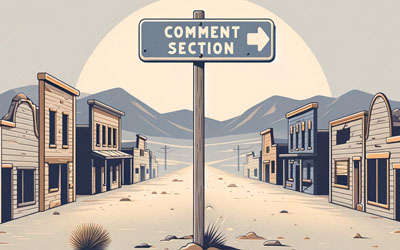 No comments on your WordPress blog